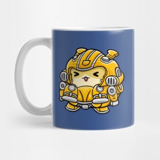 Cute Hamster Robot Costume Mug